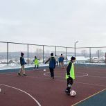 Новая спортивная площадка открылась в Партизанском районе