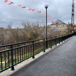 В Липецке открыли пешеходный мост на улице 40 лет Октября