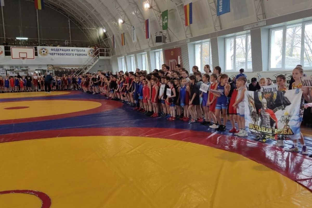 При поддержке «Единой России» в Чертковском районе прошел турнир по греко-римской и вольной борьбе