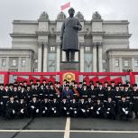 Уфимские кадеты приняли участие в Параде Памяти