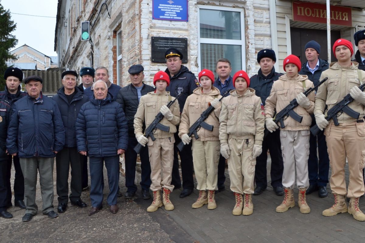 В Рязанской области установили мемориальные доски в честь участников Великой Отечественной войны, служивших в правоохранительных органах