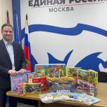 «Каждый ребенок заслуживает чуда»: Александр Сапронов передал подарки в рамках акции «Коробка храбрости»