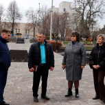 В Чернянке партийный десант контролирует ход капитального ремонта ФОКа