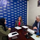 Депутат Госдумы РФ Хизри Абакаров провёл приём граждан в Махачкале