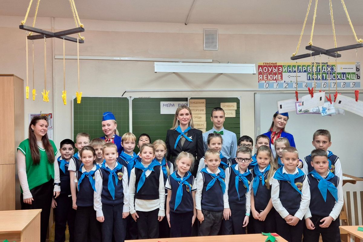 Донской депутат «Единой России» Наталья Давыдова провела экологический урок в школе №96