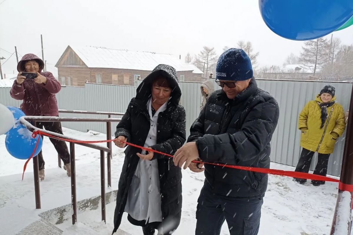 Обновленный фельдшерский здравпункт открылся в Красночикойском районе