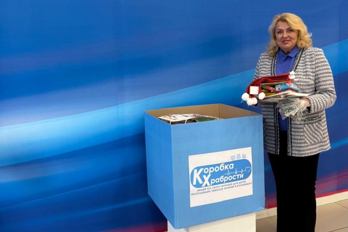 В регионе продолжается акция «Единой России» «Коробка храбрости»