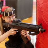 В Югорске (ХМАО) по инициативе «Единой России» прошёл турнир по лазертагу