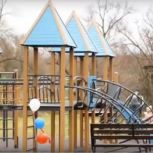 По народной программе «Единой России» открыли две спортивно-игровые зоны в сёлах Тростное и Берёзовка Липецкой области