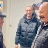 Подарок от «Единой России» ветерану доставлен