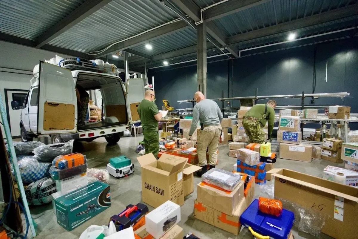 Норильск отправил девятый гуманитарный конвой в зону СВО