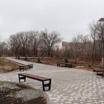 В Соль-Илецке благоустроили городской сквер на улице Карла Маркса
