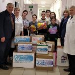 «Коробки храбрости» для юных пациентов передали в Дальнеконстантиновскую ЦРБ