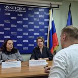 Анна Отке и Анастасия Жукова провели приём граждан