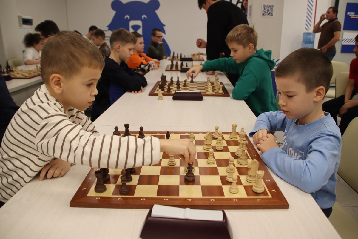 В Саранске юные «гроссмейстеры» отыграли «Шахматную партию единства»