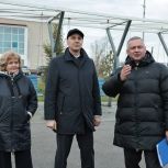 Денис Паслер и Людмила Бабушкина высоко оценили потенциал новой спортивной и досуговой инфраструктуры в муниципальном округе Богданович