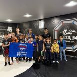 В Саратове прошла открытая тренировка по самбо