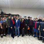 Комиссия по поддержке и развитию наставничества посетили завод «Гидропресс»