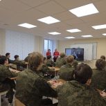 В Центре «Авангард» участники пятидневных сборов приняли участие в III Всероссийском научно-технологическом диктанте
