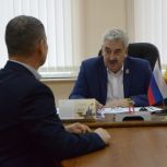 Секретарь регионального отделения «Единой России» Леонид Черкесов провел прием граждан