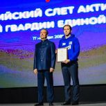 Руководитель «Молодой Гвардии» в Югре Данил Гордеев отмечен благодарностью Председателя партии