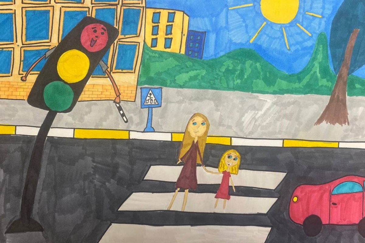 «Единая Россия» в Красноярском крае подвела итоги конкурса детских рисунков «Безопасные дороги глазами ребенка»