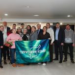 Единороссы Усинска ко Дню народного единства провели выставку и встречу с этноблогером