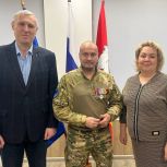 Участник СВО пополнил ряды членов Ленинского местного отделения «Единой России»