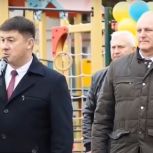 В Становлянском округе Липецкой области открыли две спортивно-игровые зоны