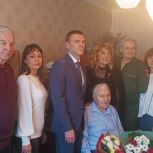 Депутаты Саратовской городской Думы («Единая Россия») поздравили ветерана Великой Отечественной войны с 99-летием