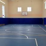В сельской школе Кузбасса открылся обновленный спортзал