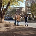 Курчатовский район: партийцы проверяют качество ремонтных работ дорожного покрытия