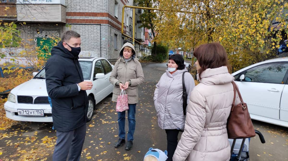 В микрорайоне Сортировочный Канавинского района появился новый пешеходный  переход