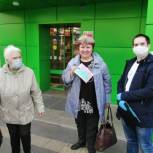 В Навле проверили соблюдение масочного режима