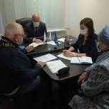 В Балашихе прием провел депутат Орешков