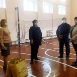 По проекту «Единой России» в скопинской школе №3 отремонтирован спортзал
