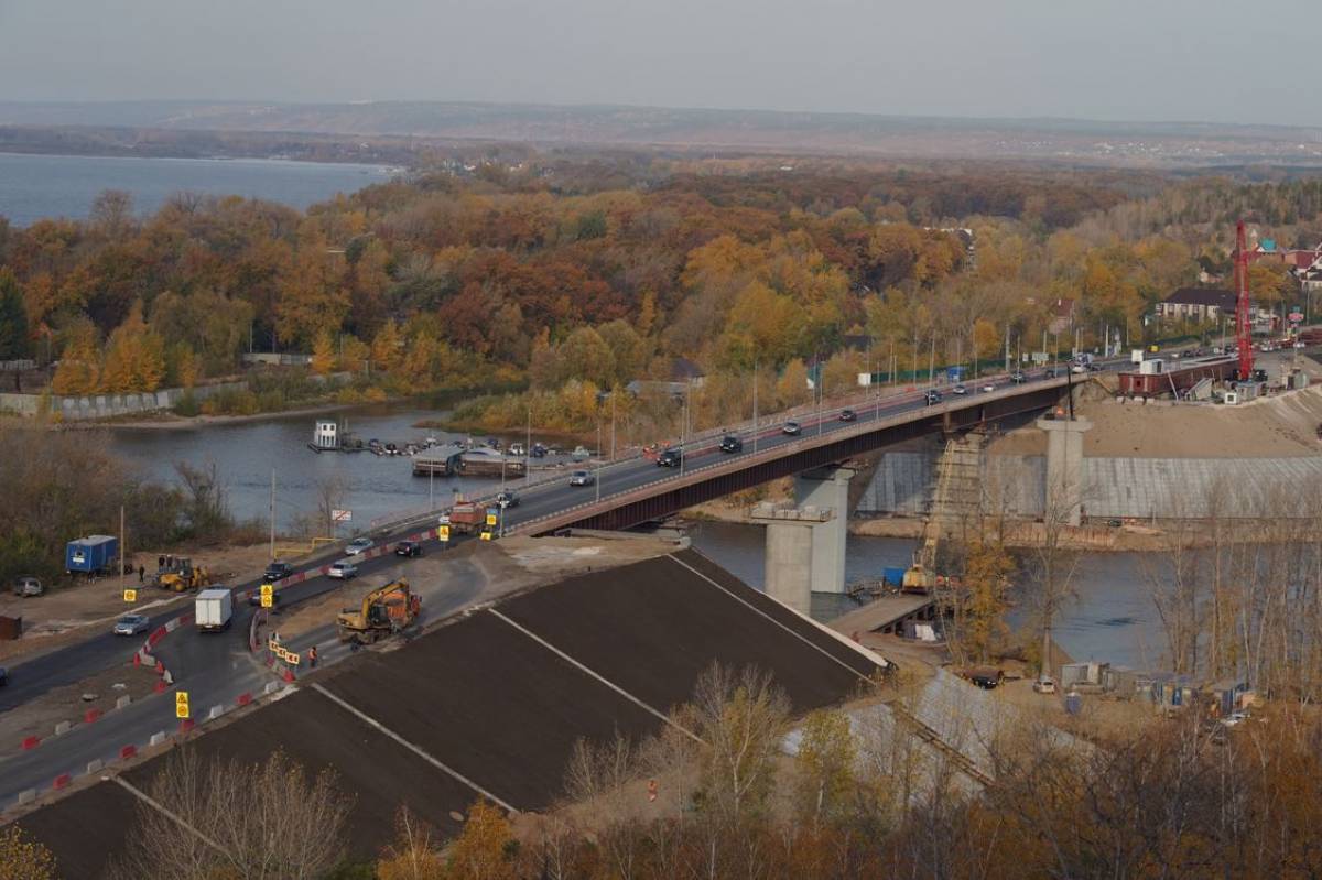 Движение по новому мосту через реку Сок планируют открыть раньше