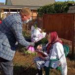 Старейшую жительницу Динского района поздравили с юбилеем