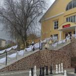 В нижегородском селе открыли отремонтированную в рамках партпроекта «Городская среда» центральную площадь