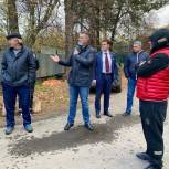 Единороссы Балашихи провели встречу с жителями микрорайона Салтыковка