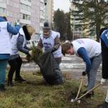 По инициативе единороссов в Железногорске прошел субботник