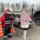 Партийцы Электростали проверяют соблюдение масочного режима в местах массового скопления людей