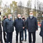 Единороссы Сергиева Посада проконтролировали строительство на площади Пухова в Пересвете