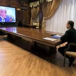 Дмитрий Медведев провел встречу с генеральным секретарем партии «Африканский национальный конгресс» Элиасом Секгобело Магашуле в преддверии форума ШОС+