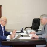 Абдулгамид Эмиргамзаев и руководство филиала «Россети Северный Кавказ» - «Дагэнерго» обсудили программу снижения потерь электроэнергии на территории Дагестана