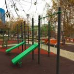 Спортивную площадку с тренажёрами открыли в Иркутске в рамках партпроекта «Городская среда»