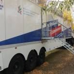 В Высокогорском районе продолжает работу поликлиника на колесах