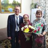 Одна из самых возрастных жительниц Советского района отметила юбилей в Международный день пожилых людей