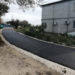 Депутат Госдумы восстановил дорогу, которая была разрушена после подтопления
