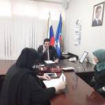 Депутат Джамалудин Кудаев оказал содействие в трудоустройстве махачкалинки